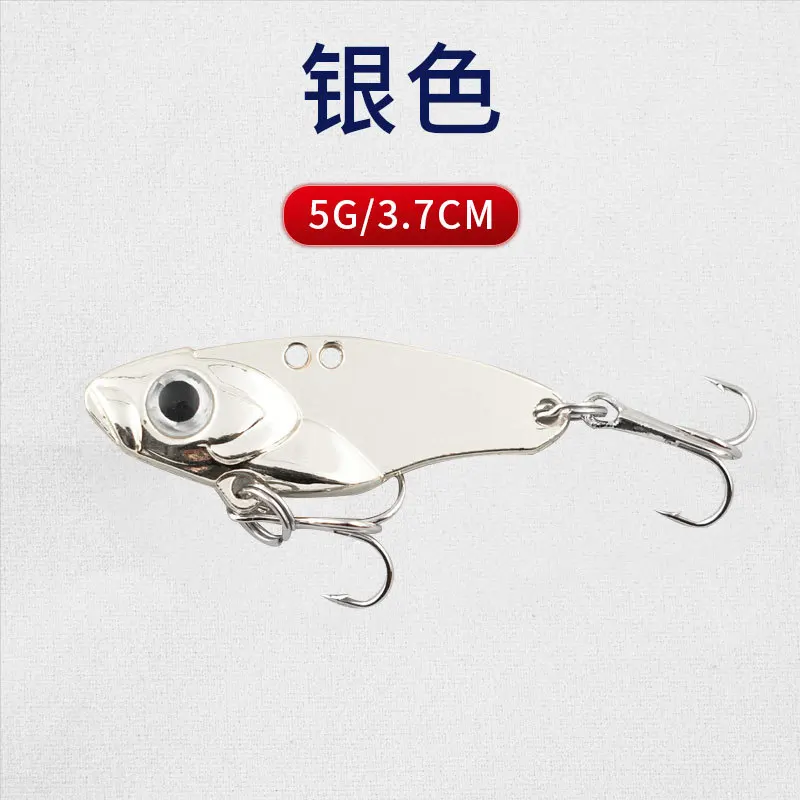 

1pcs Spinner Fishing Lures Wobblers Sequin Crank Baits 5g 10g 15g Artifical Easy Shiner VIB Baits for Fly Fishing Trout Pesca