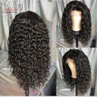 Парик Боб, перуанский, 100% натуральные волосы, парики для чернокожих женщин 13x5x2, прозрачный парик с предварительно выщипанными волнистыми волосами