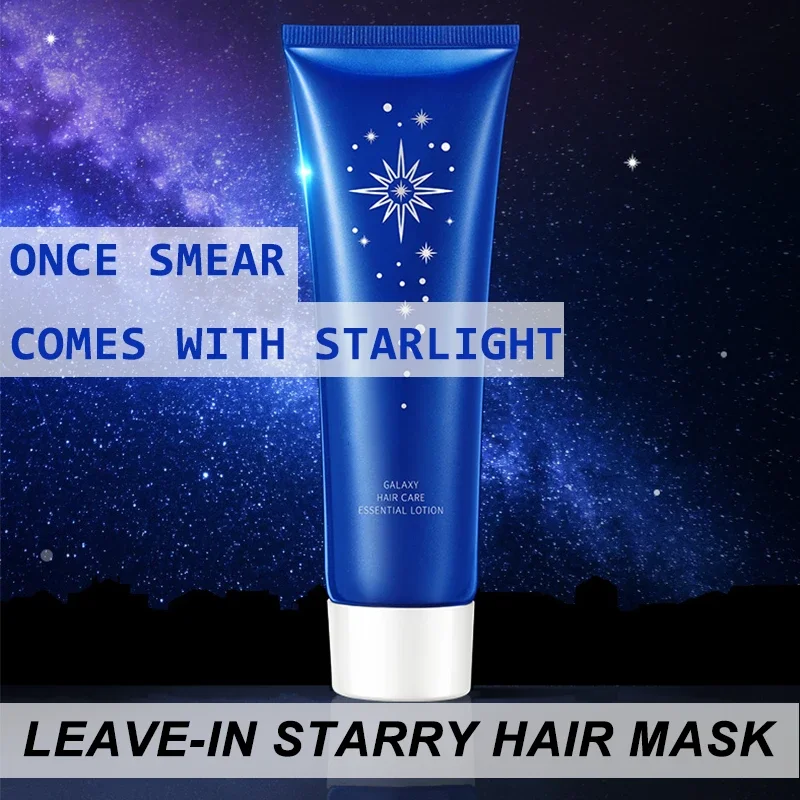 

Starry Sky Hair Mask Leave-In Hair Mask Conditioner Completely Remove Odor Lasting Moisture Shine Hair Treatment Dropshipping