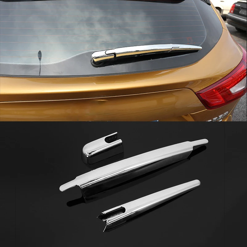 Хромированный автомобильный Стайлинг заднего стекла рычаг стеклоочистителя