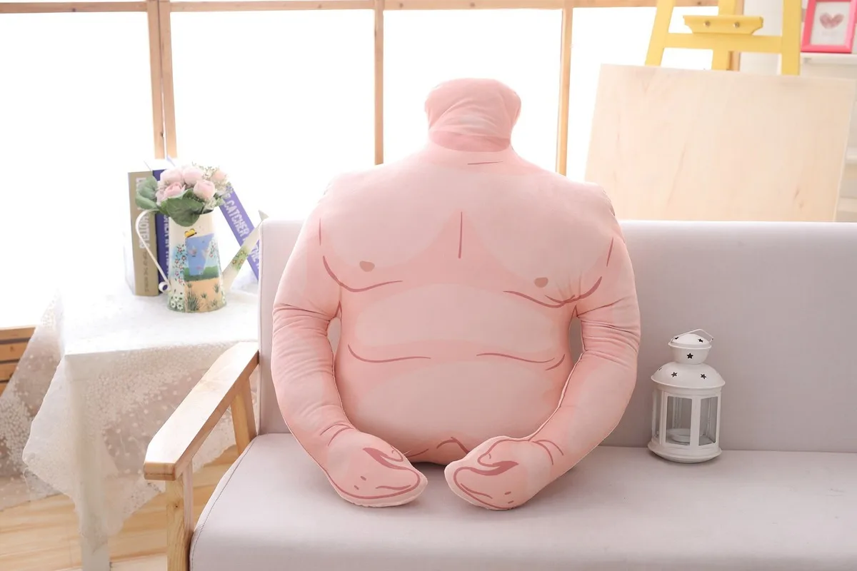 3d креативная Подушка бойфренда забавная смешная сильная мышца большой живот