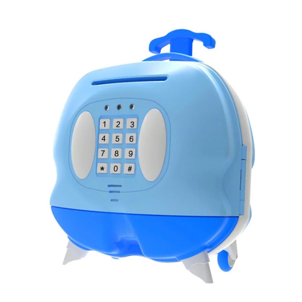 Креативная детская игрушка Электронная Копилка банкомат мини копилка сейф для