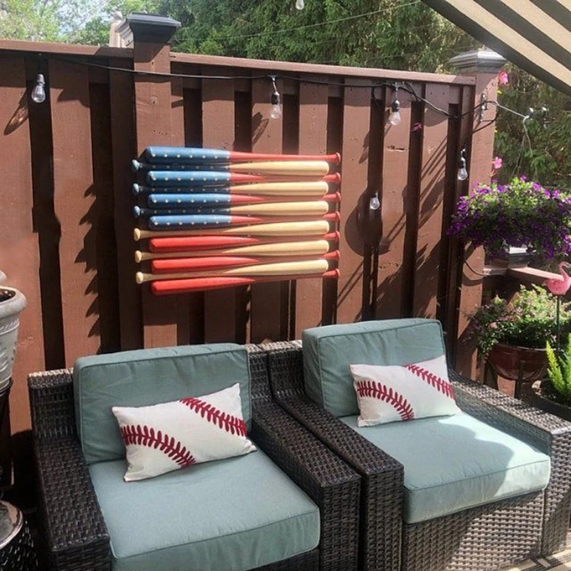 

Flag Wall Decoration Pendant Wooden Crafts Bedroom Home Pendant Bedside Living Room Ornaments GHS99