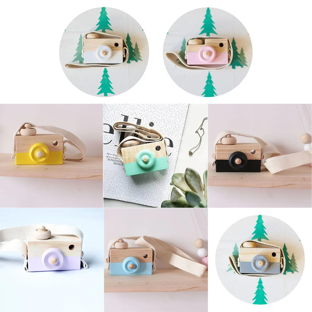 Милый Камера детская игрушка для создания ручной работы деревянные Игрушки