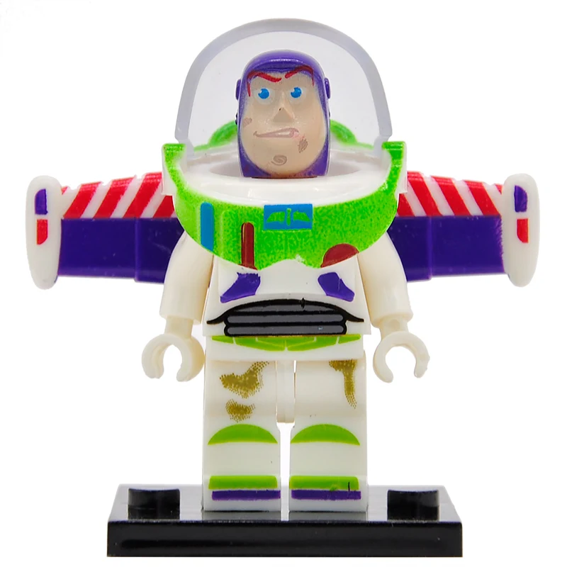 JR F PG8222 одна История игрушек 4 IV фигурка Базз Лайтер Джесси Вуди инопланетяне солдат динозавр Строительные блоки Набор моделей Игрушек - Цвет: JR F