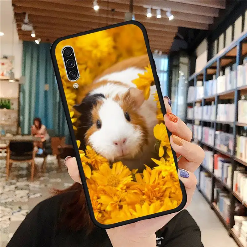 

Cute animal Guinea Pig Phone Case For Samsung galaxy A S note 10 7 8 9 20 30 31 40 50 51 70 71 21 s ultra plus