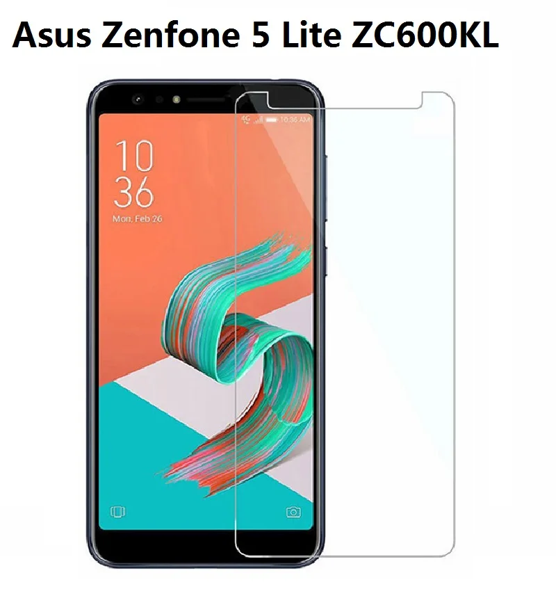 Защитное стекло Asus Zenfone 5 Lite ZC600KL протектор экрана прозрачное закаленное HD для 5Q