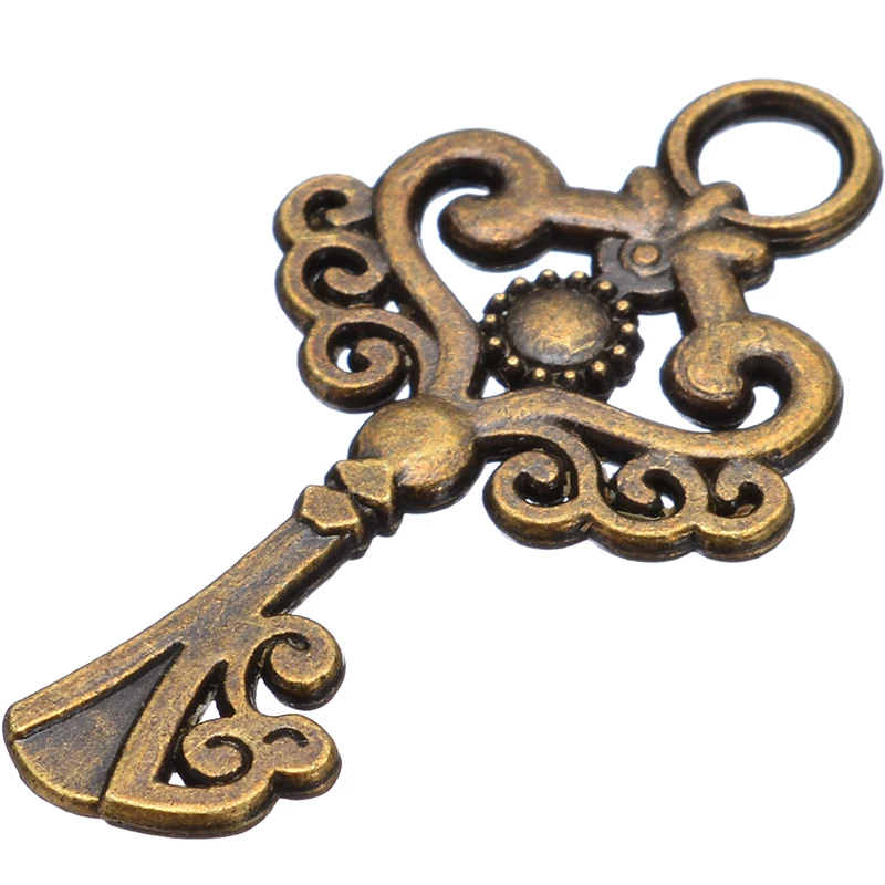 8 шт. подвески в форме ключа для изготовления ювелирных изделий|Статуэтки и