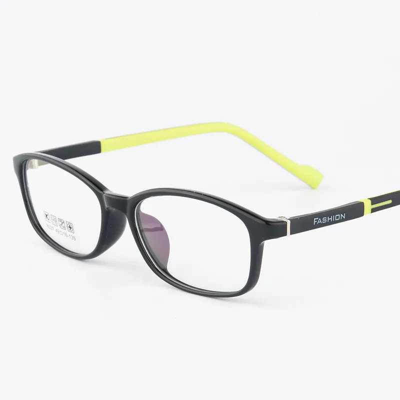TR90 детская оптическая оправа очки оптовая продажа 6 цветов двойной цвет новый
