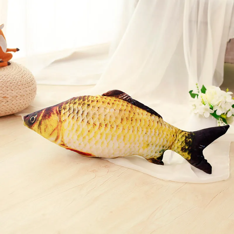 Игрушка для домашних животных кошек игрушки имитация травы карпа забавная