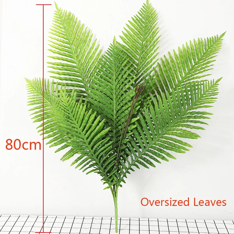 Большая искусственная пальма 80 см 8 вилок тропическая искусственные растения