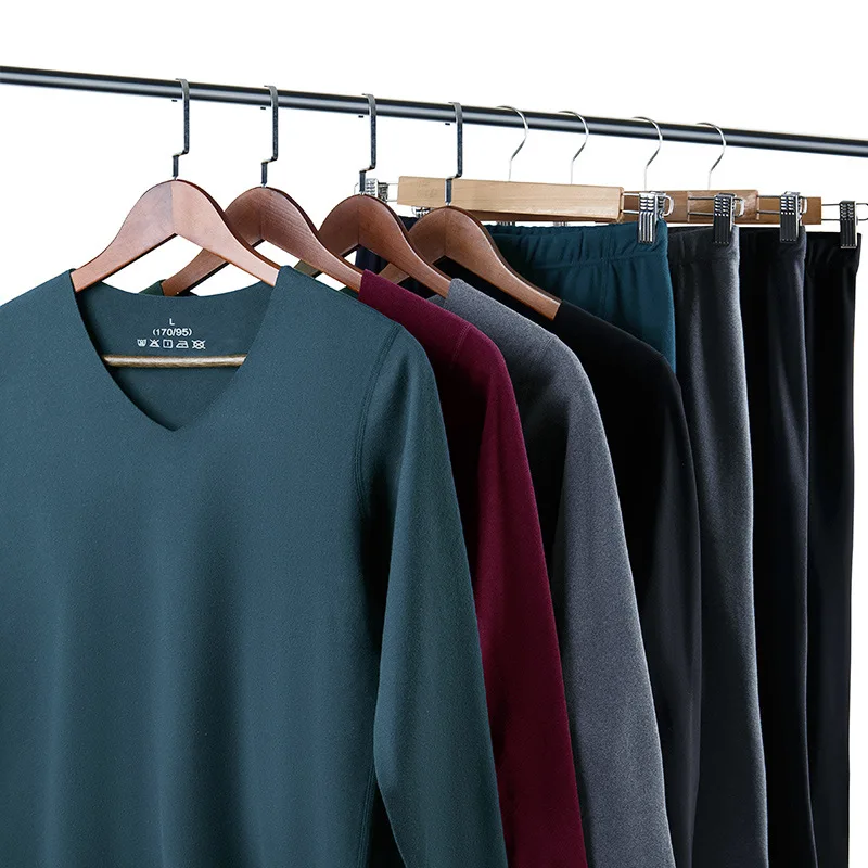 Комплект термобелья мужской зимний кальсоны с большой талией размеры L XL 2XL 3XL 4XL