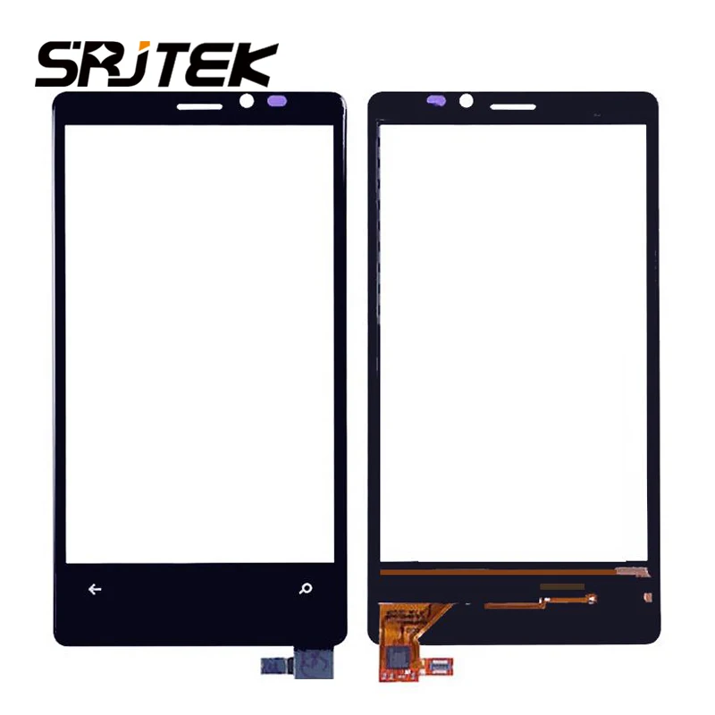 Srjtek 4 5 ''сенсорный экран для Nokia 920 N920 сенсорный передняя стеклянная панель
