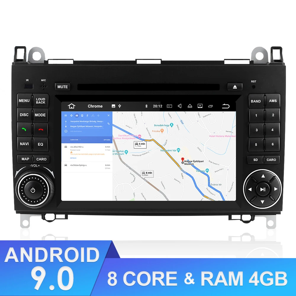 Восьмиядерный автомобильный DVD с сенсорным экраном Автомобильный Радио 2Din Bluetooth