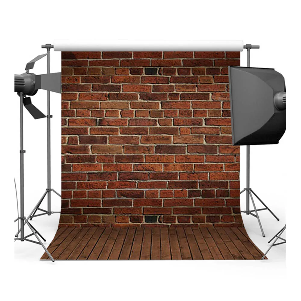 Винтажный фон Mehofoto с изображением красной кирпичной стены для фотосъемки