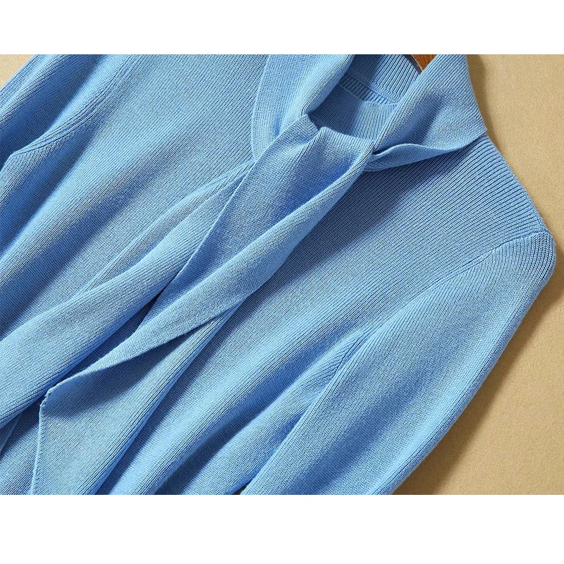 

SEQINYY Autumn Winter Set 2020 New Fashion Design Women Long Sleeve Blue Sweater + Flower Embroidery Skirt High Quality Suit