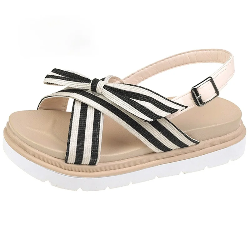 

Women Sandals Hot New 2021 Summer Student Female Sandal Casual Shoes Woman Designer Fashion Bow Platform Sandals Women Shoes