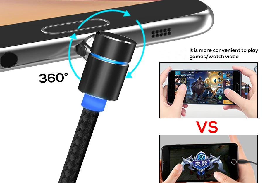 90 градусов USB Магнитный быстрый заряд кабеля кабель для IPhone Xs Max 8 7 6 5 Магнит Micro usb type C кабель для samsung Xiaomi huawei
