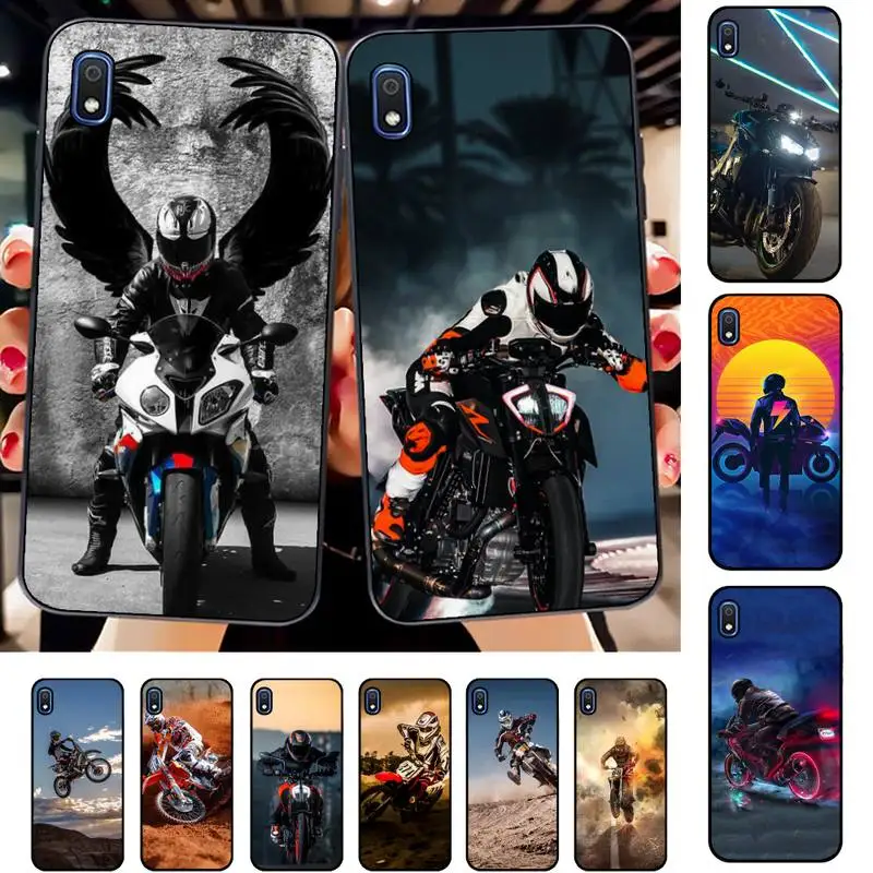 

Best Cool motorcycle boys Phone Case for Samsung A51 01 50 71 21S 70 31 40 30 10 20 S E 11 91 A7 A8 2018