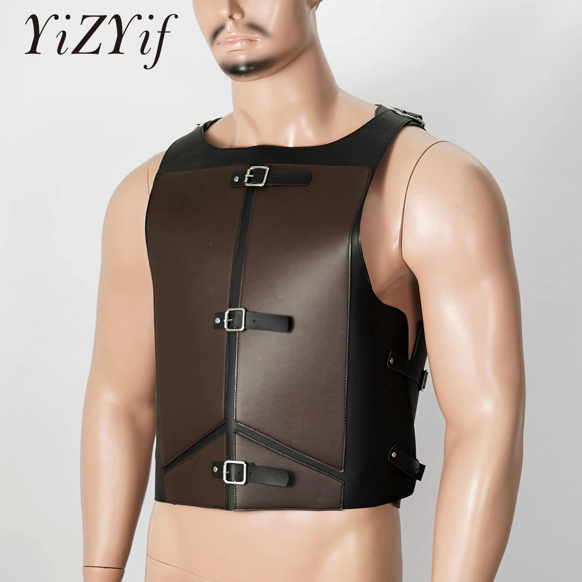 Броня винтажный средневековый стимпанк нагрудная защита викингов воин Косплей