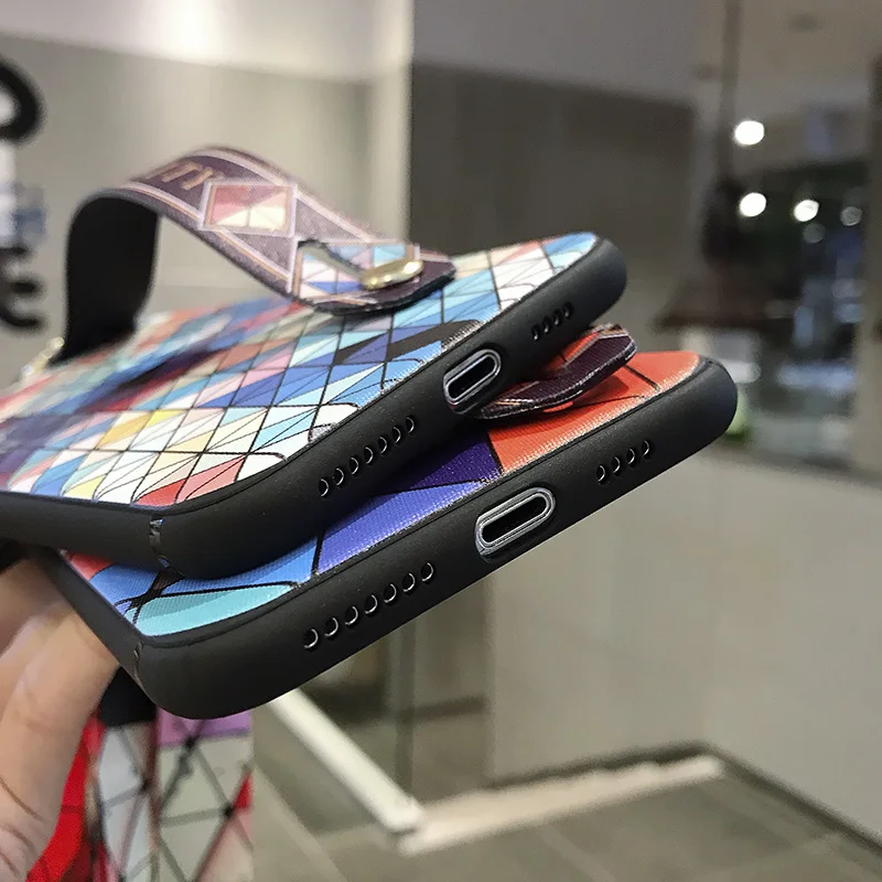 Шеи ремешок чехол для samsung Galaxy S10E S8 S9 S10 Plus Note 8 9 A10 A20 A30 A40 A50 A60 A70 M20 мягкий