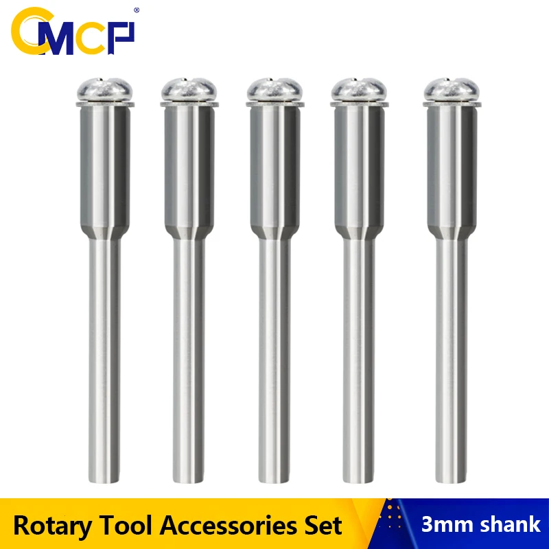 

CMCP Cutting Disc Extension Rod 5pcs 3.0mm Shank Polishing Wheel Mandrels Set Connective Rod For Dremel Rotary Tool