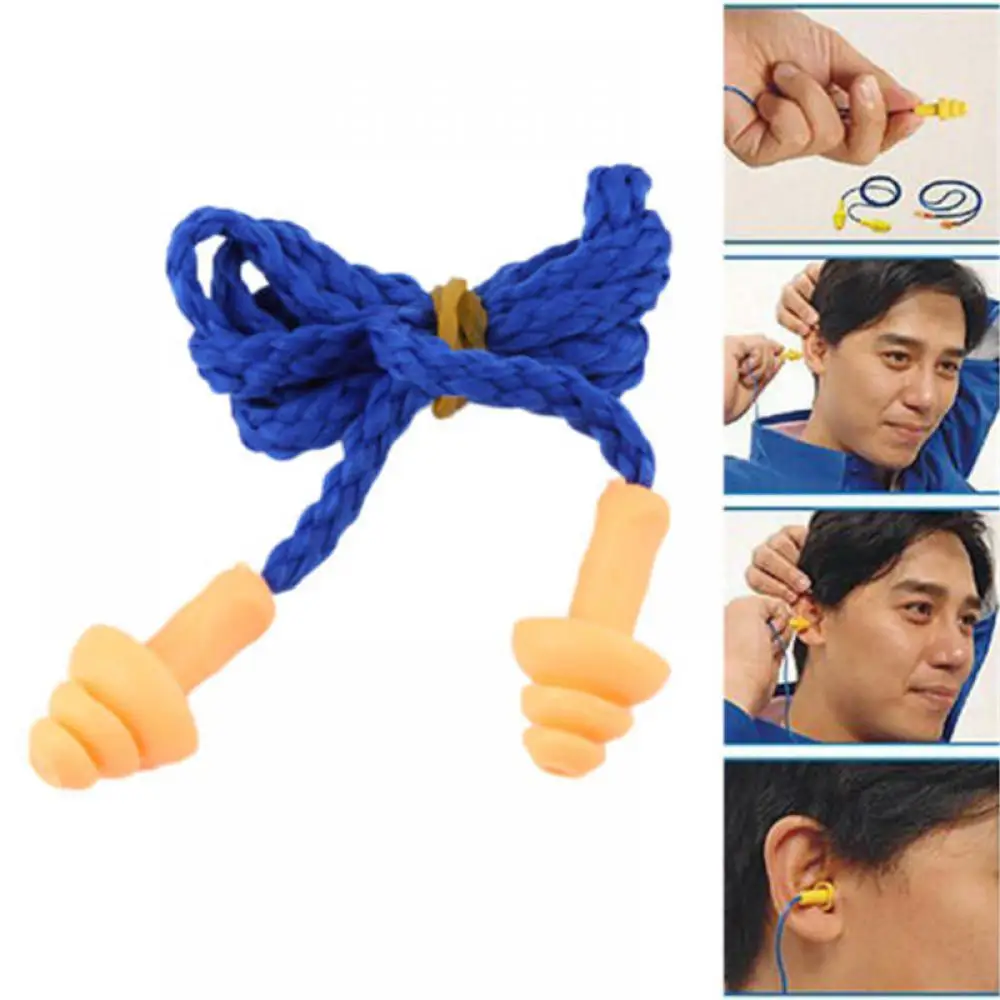 

5pcs Universal Soft Silicone Swimming Ear Plugs Earplugs Reusable Diving Water Sports Swimming Protector Accessories