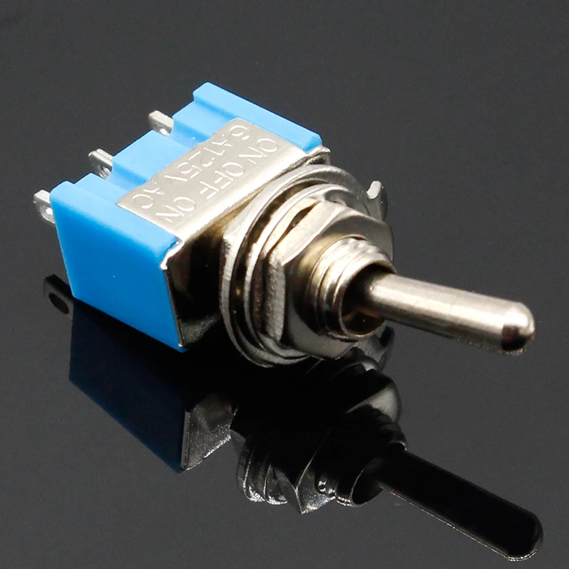 5 шт./лот мини-переключатели 3 Pin SP3T вкл. ВЫКЛ. 6A 125 В 3A250VAC хорошее качество |