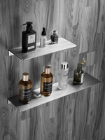 bathroom shelf 20304050cm brushed chrome shower rack corner shelf square bath shower shelf bathroom storage organizer rack
