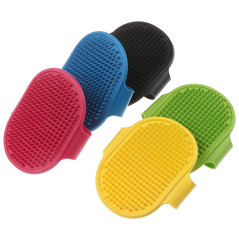 

Pet Shower Dog Brush Rubber Hair Fur Grooming Massaging Hair Remove Massage Mit Qualified Pet Dog Cat Bath Glove Brush Comb