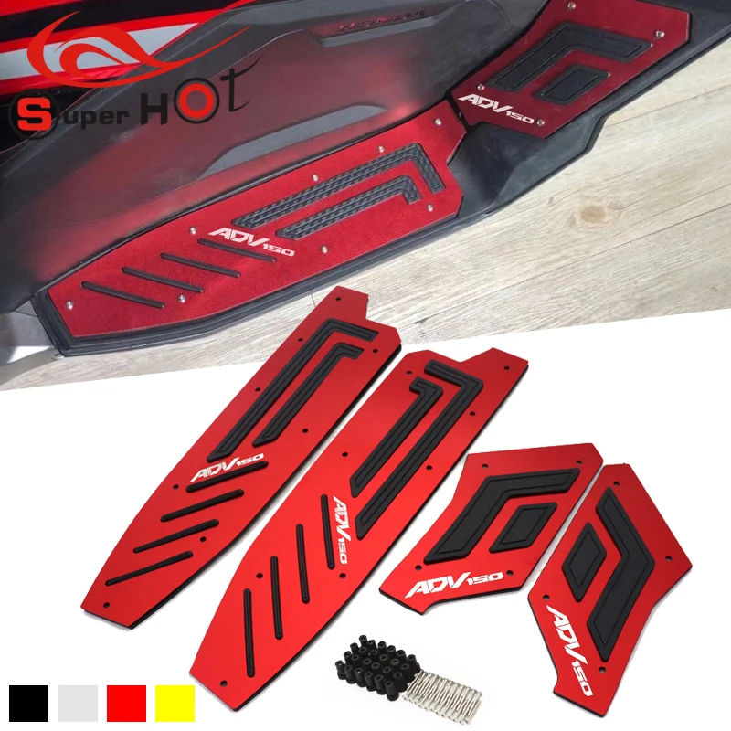 

For Honda ADV150 adv150 2019-2020 Motorcycle CNC Accessories Modified Foot Pegs Plates Footrest Step Footpads