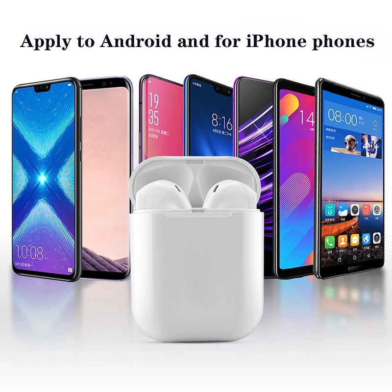 I9S i7s TWS двойные беспроводные наушники портативный Bluetooth 5 0 гарнитура с микрофоном