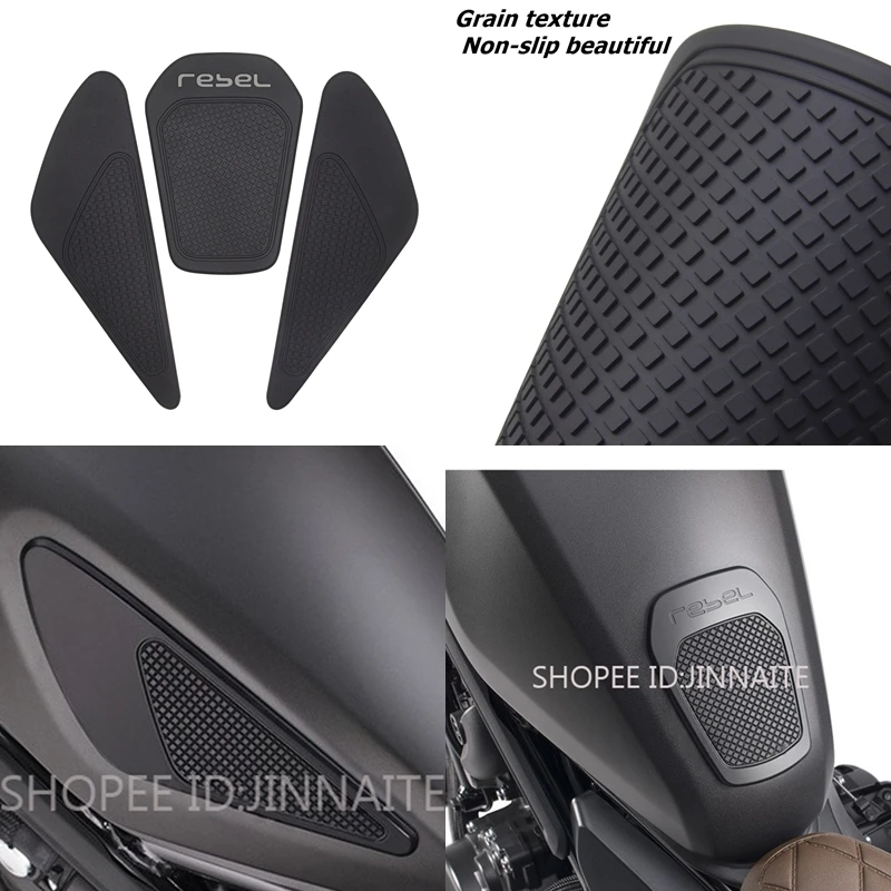 

Резиновая наклейка для Honda Rebel 300Rebel 500 CMX 2017 2018 2019, в стиле ретро, для кафе-рейсера