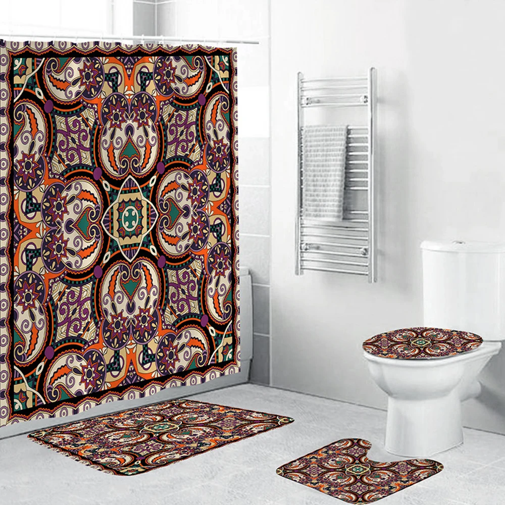 

Shower curtain Waterproof Bath screen Bathroom decoration Frosted Anti-Microbial Mildew Resistant Bathroom Shower Curtain Liner