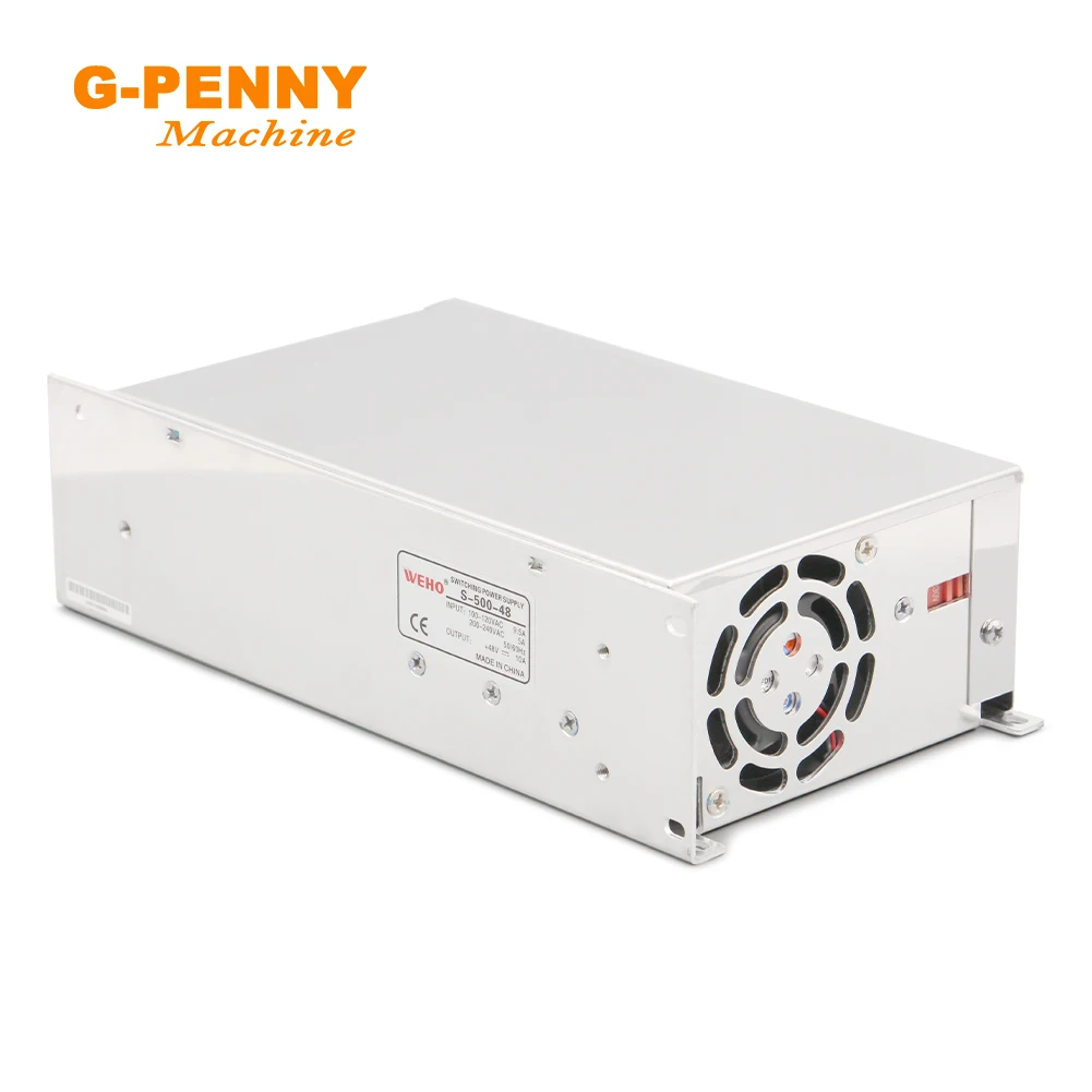 DC Power Supply 500W Input 90~132VAC/180~264VAC Output 12/24/36/48V power supply switching