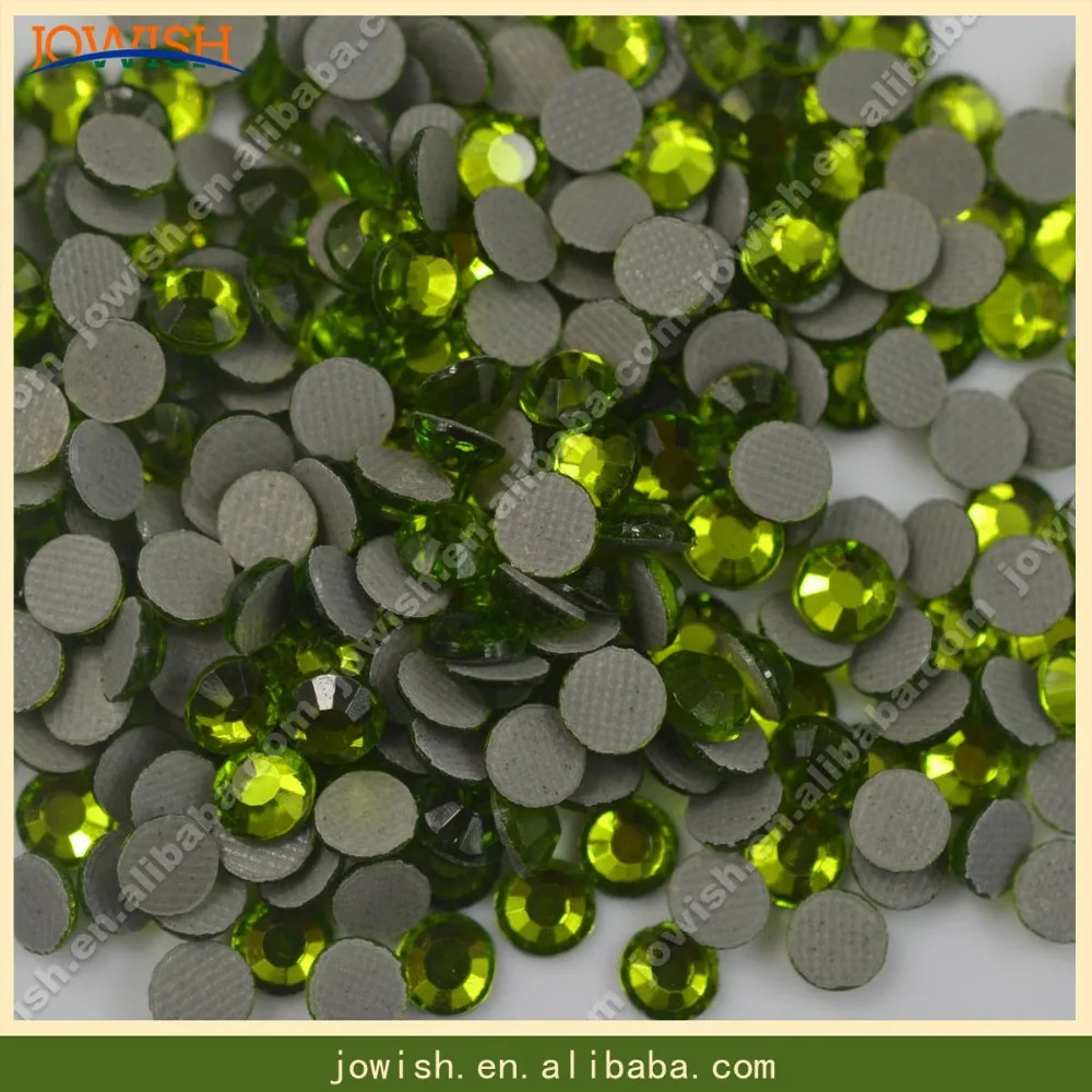 Korean Peridot Rhinestone SS6 to SS30 lead free crystals стразы и декорации hotfix flat back stone for clothing dress bags | Дом