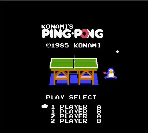 Игровой картридж Konami для пинг-понга (FDS) консоли NES/FC | Электроника