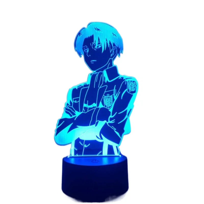 

Anime Attack on Titan 3d Lamp Jean Kirstein Light for Bedroom Decoration Kids Gift Attack on Titan LED Night Light Jean Kirstein