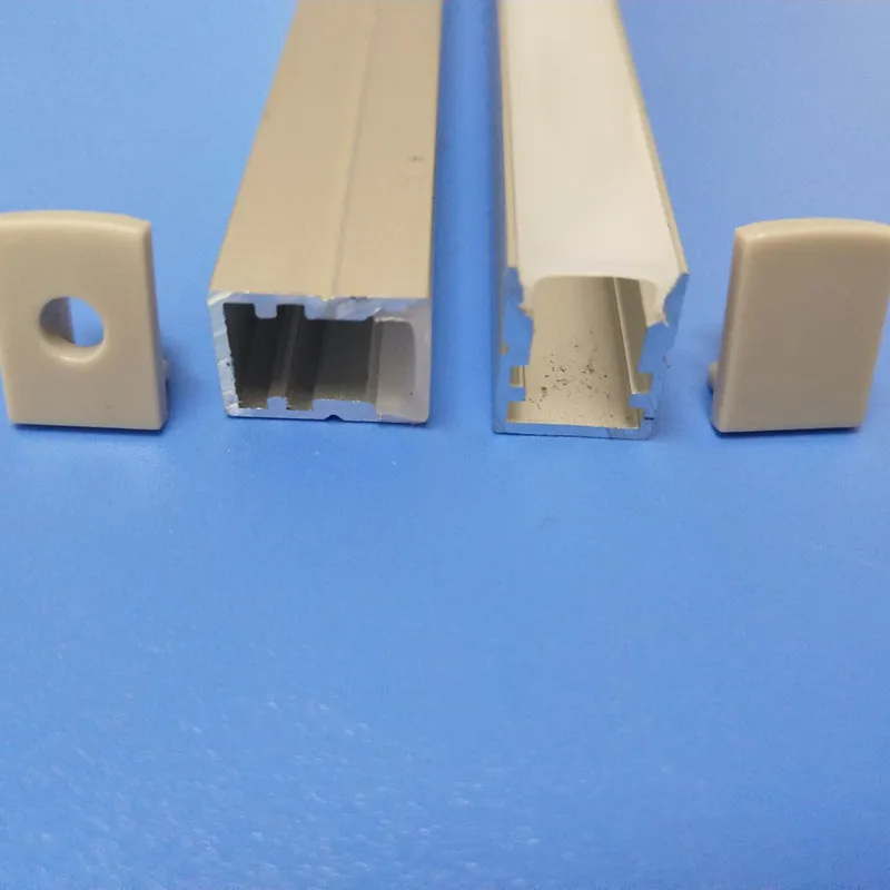 1 м/шт. 10x10 мм U-образная светодиодная лента из алюминиевого профиля светодиодный