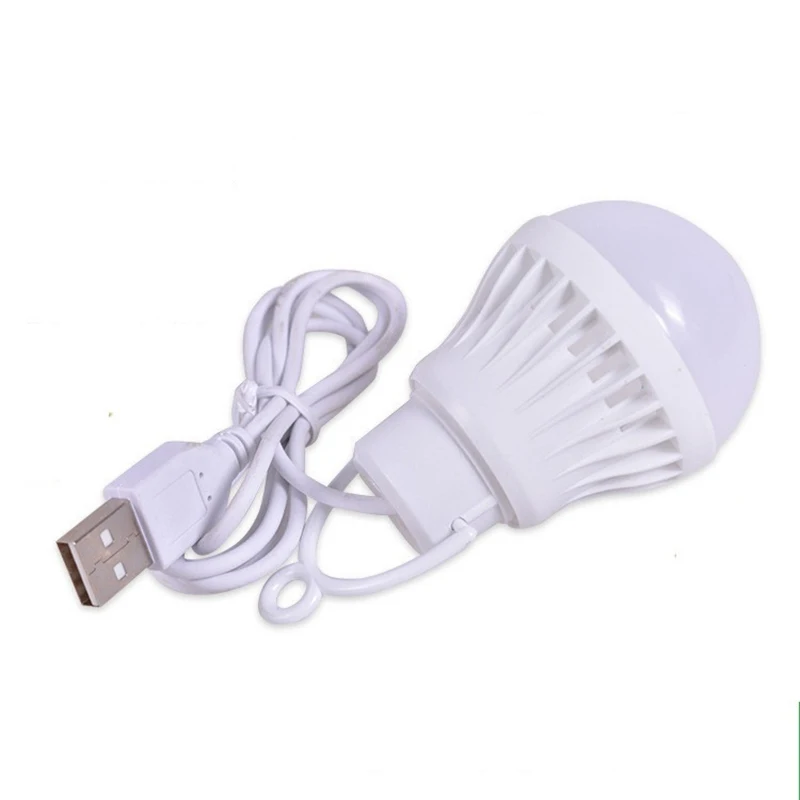 Portable USB LED energy-saving lamp bulb ball bulbs for outdoor notebook mobile power emergency light reading | Лампы и освещение