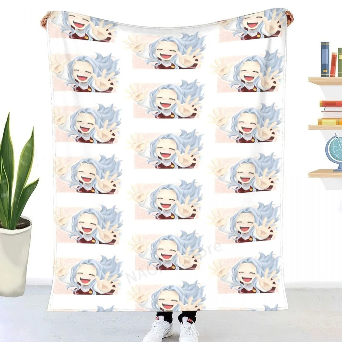 

Smiling Eri Throw Blanket Sheets on the bed blanket/ on the sofa decorative bedspreads for children throw