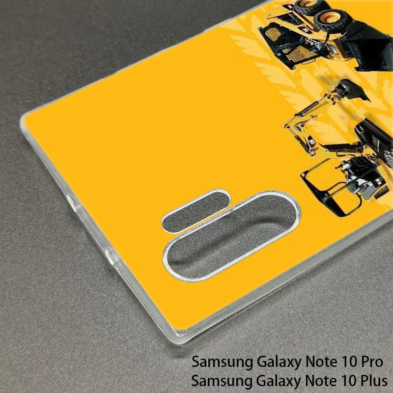 Силиконовый чехол с логотипом Caterpillar DOZER для Samsung Galaxy S10E S10 5G S9 S8 S7 Edge Note 10 Plus 9 A9 A8 A7 A6