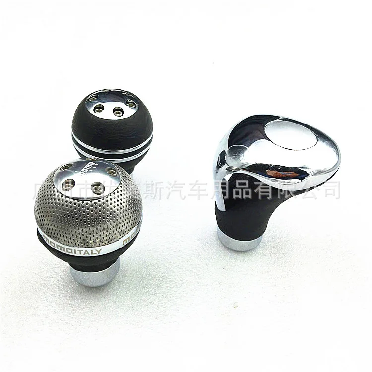 Универсальная ручная ручка переключения передач MT из искусственной кожи MOMO