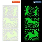 Флуоресцентные наклейки на стену для детской спальни