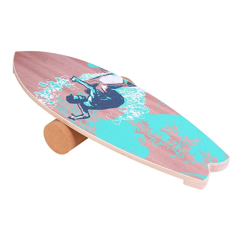 Кленовая балансировочная доска ядро для тренировок Йога Twister воблер пластина