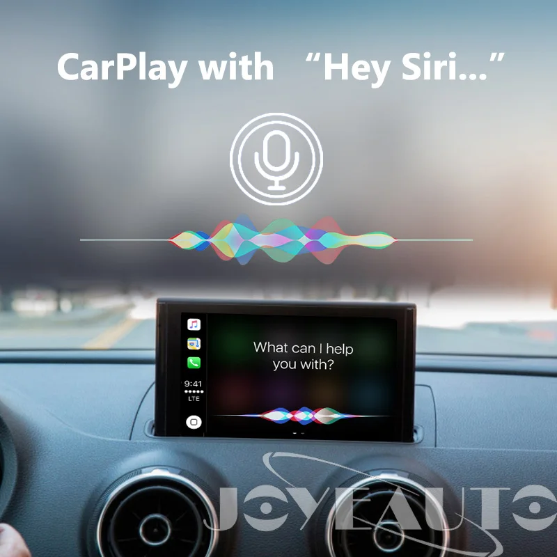 Joyeauto wifi беспроводной Apple Carplay Car Play Модифицированная A3 MMI 3g Plus 2012- для Audi Android зеркальная Поддержка камеры заднего вида