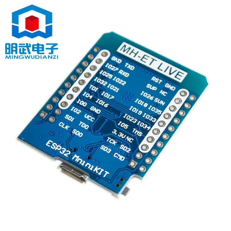 

LIVE MINI KIT ESP32 Module Development Board Wireless WiFi Bluetooth 2 in 1 Dual Core CPU ESP32