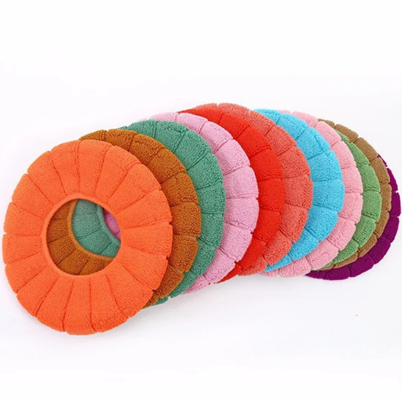 Универсальное мягкое подогреваемое моющееся сиденье для унитаза коврик