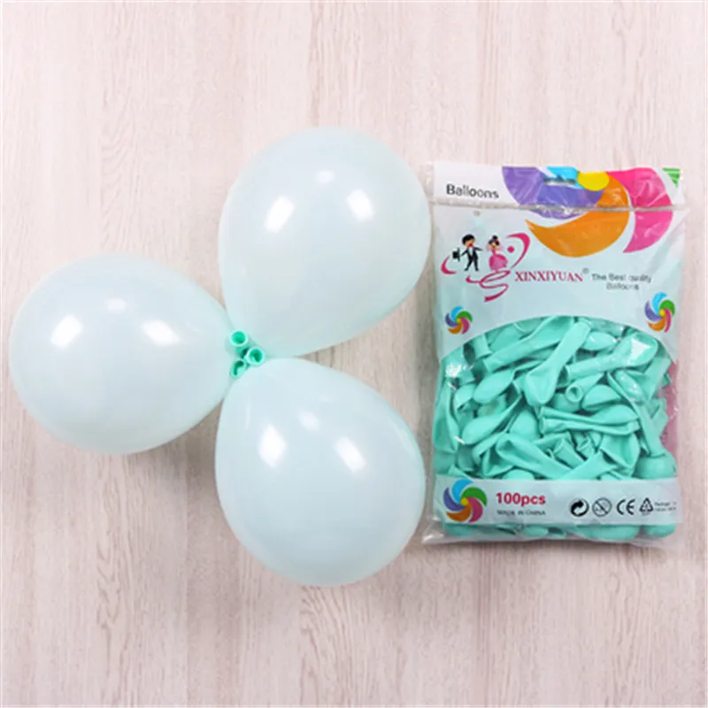 tiffany Blue macaron XHLFCJ 30 шт. 5 дюймов конфеты Макаруны латексные воздушные шары Гелиевый шар для вечерние игрушки на день рождения детей Globos вечерние воздушные шары - Цвет: tiffany Blue macaron