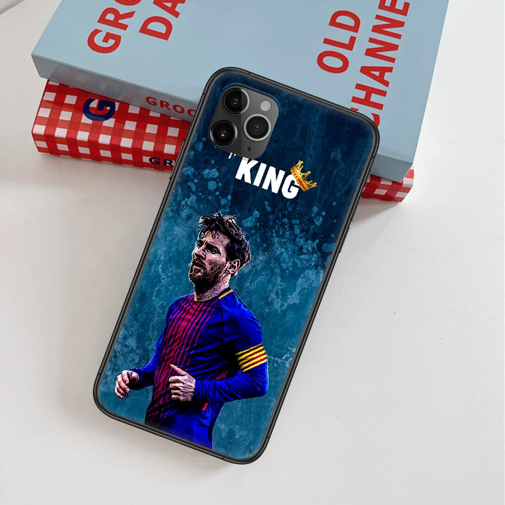 

Lionel Messi Soccer Football 10 Phone Case For IPhone 4 4s 5 5S SE 5C 6 6S 7 8 Plus X XS XR 11 12 Mini Pro Max 2020 black Cell